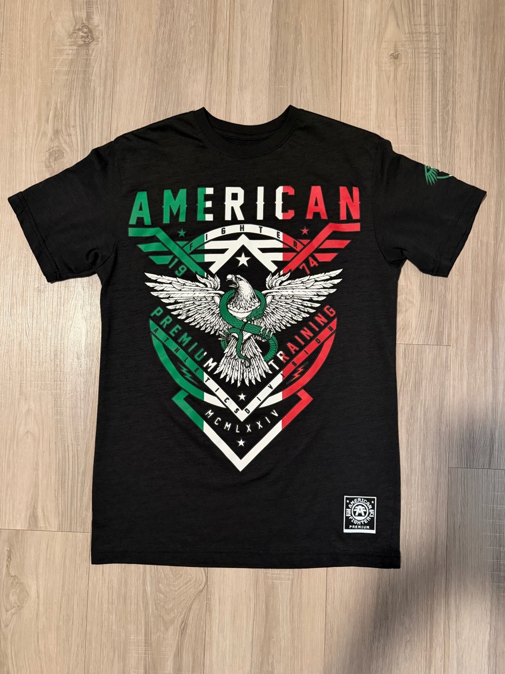 WORN ONCE American Fighter Graphic Tee